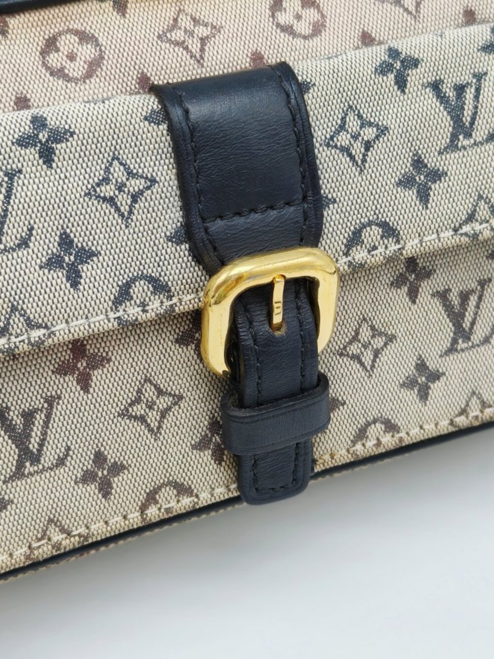 Louis Vuitton Mini Lin Juliette Crossbody Bag Monogram Canvas Shoulder Purse - Picture 5 of 13